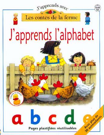 Couverture du livre « J'apprends l'alphabet » de Lisa Miles aux éditions Usborne