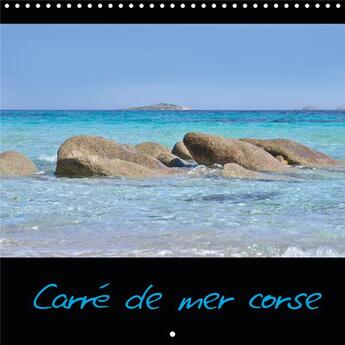 Couverture du livre « Calendrier sur les mers corses » de Capellaro Nadin aux éditions Calvendo