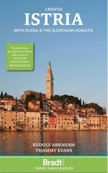 Couverture du livre « Croatia : istria » de R. Abaham - T. Evans aux éditions Bradt