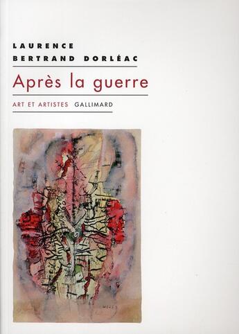 Couverture du livre « Après la guerre » de Laurence Bertrand-Dorleac aux éditions Gallimard