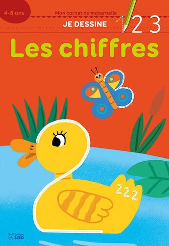 Couverture du livre « Je dessine les chiffres » de Marion Piffaretti aux éditions Lito