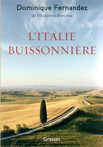 Couverture du livre « L'Italie buissonnière » de Dominique Fernandez aux éditions Grasset