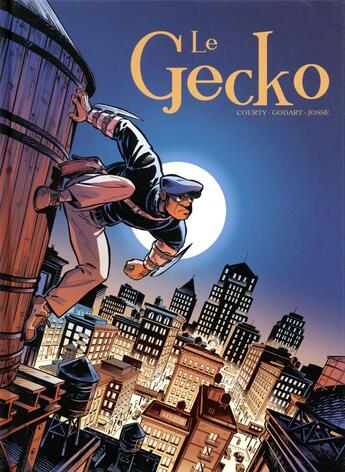 Couverture du livre « Le Gecko » de Loic Godart et Nicolas Courty et Tristan Josse aux éditions Akileos