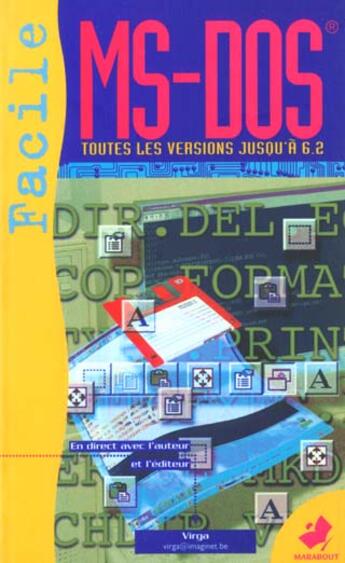 Couverture du livre « Ms-Dos Facile » de Ilya -Pseud. Virgatchik aux éditions Marabout