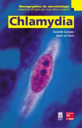 Couverture du livre « Chlamydia » de Larpent/Le/Corsaro aux éditions Tec Et Doc