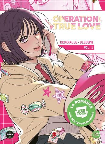 Couverture du livre « Opération True Love - Tome 1 » de Kkokkalee et Dledumb aux éditions Sikku Webtoon