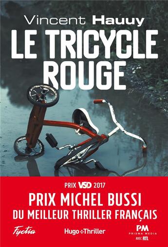 Couverture du livre « Le tricycle rouge » de Vincent Hauuy aux éditions Hugo Roman