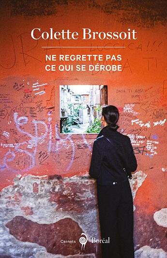 Couverture du livre « Ne regrette pas ce qui se dérobe » de Colette Brossoit aux éditions Boreal