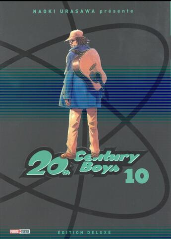 Couverture du livre « 20th century boys - deluxe Tome 10 » de Naoki Urasawa aux éditions Panini