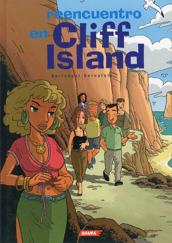 Couverture du livre « Reencuentro en cliff island » de Baranger Et Bernatet aux éditions Saure