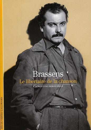 Couverture du livre « Brassens » de Clementine Deroudille aux éditions Gallimard