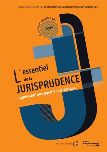 Couverture du livre « L'essentiel de la jurisprudence applicable aux agents territoriaux » de Cigpc aux éditions Documentation Francaise