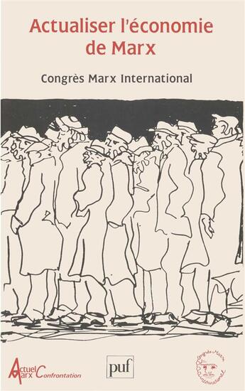 Couverture du livre « Actualiser l'economie de marx » de Jacques Texier aux éditions Puf