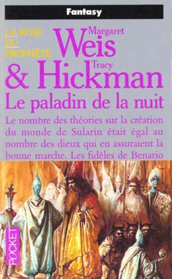 Couverture du livre « La rose du prophète Tome 2 : le paladin de la nuit » de Margaret Weis et Tracy Hickman aux éditions Pocket