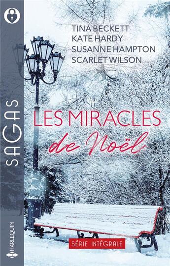 Couverture du livre « Les miracles de Noël : un espoir en cadeau, une fabuleuse surprise, une famille pour Charlie » de Kate Hardy et Tina Beckett et Susanne Hampton aux éditions Harlequin