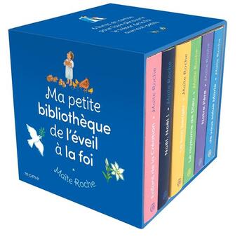 Couverture du livre « Ma petite bibliothèque de l'éveil à la foi » de Maite Roche aux éditions Mame