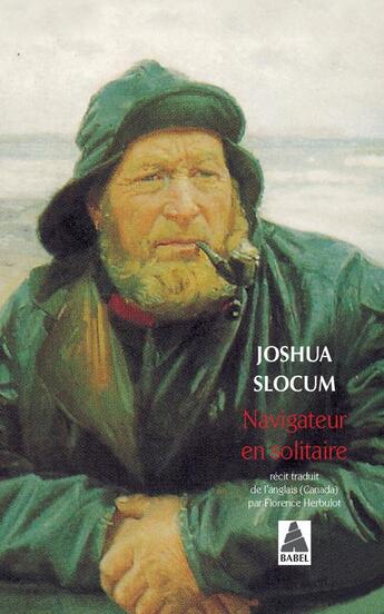 Couverture du livre « Navigateur en solitaire » de Joshua Slocum aux éditions Actes Sud