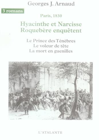 Couverture du livre « Hyacinthe et Narcisse Roquebère enquêtent t.2 » de Georges Arnaud aux éditions L'atalante