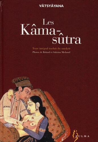 Couverture du livre « Les kama-sutra album » de Vatsyayana aux éditions Zulma