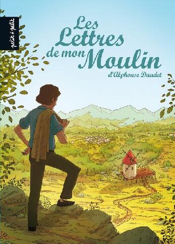 Couverture du livre « Les lettres de mon moulin en BD » de Alphonse Daudet aux éditions Petit A Petit