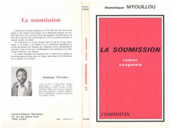 Couverture du livre « La soumission » de Dominique M'Fouillou aux éditions L'harmattan