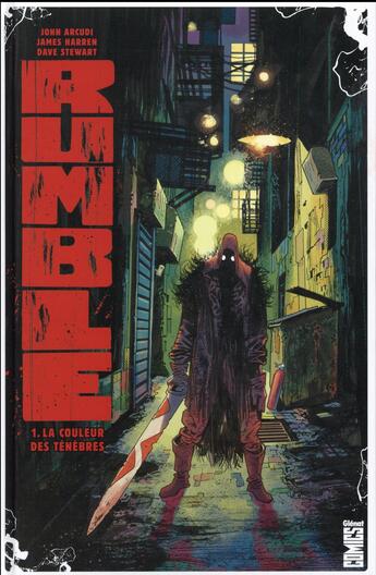 Couverture du livre « Rumble Tome 1 : la couleur des ténèbres » de Dave Stewart et James Harren et John Arcudi aux éditions Glenat Comics