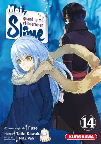 Couverture du livre « Moi, quand je me réincarne en Slime Tome 14 » de Fuse et Taiki Kawakami et Vah Mitz aux éditions Kurokawa