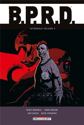 Couverture du livre « B.P.R.D. : Intégrale vol.3 » de Mike Mignola et Guy Davis et John Arcudi aux éditions Delcourt