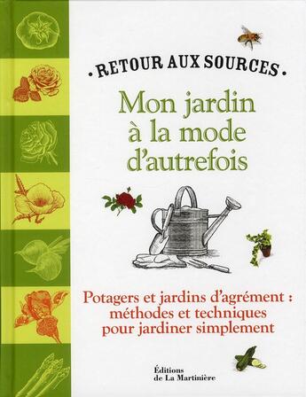 Couverture du livre « Mon jardin à la mode d'autrefois » de Charlie Ryrie aux éditions La Martiniere