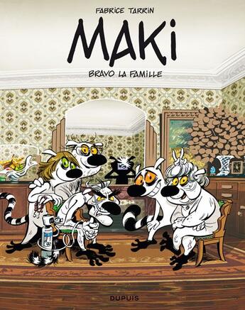 Couverture du livre « Maki Tome 2 ; bravo la famille » de Fabrice Tarrin aux éditions Dupuis