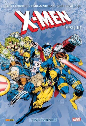 Couverture du livre « X-Men : Intégrale vol.34 : 1993 partie 3 » de Scott Lobdell et Fabian Nicieza et John Romita Jr aux éditions Panini