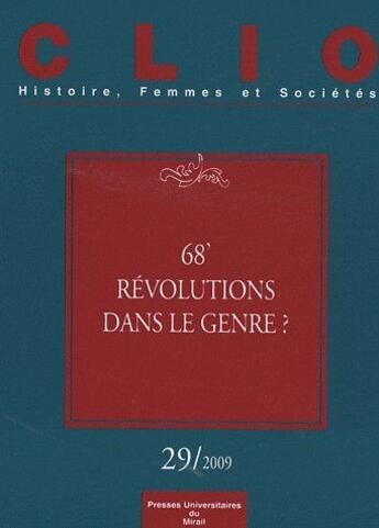 Couverture du livre « 68 révolution dans le genre ? (édition 2009) » de Zancarini/Theba aux éditions Pu Du Midi