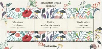 Couverture du livre « Mes petits livres bonheur » de Stephanie Ruyer aux éditions Rustica