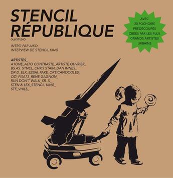 Couverture du livre « Stencil république » de  aux éditions Alternatives