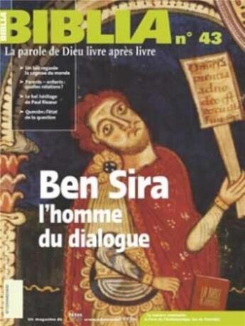 Couverture du livre « REVUE BIBLIA » de Poirier Jean-Mich. aux éditions Cerf