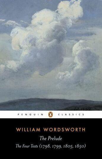 Couverture du livre « The Prelude » de Samuel Taylor Coleridge aux éditions Penguin Books Ltd Digital