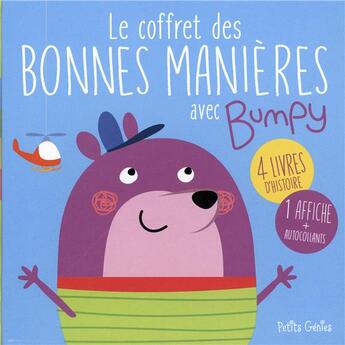 Couverture du livre « Le coffret des bonnes manières avec Bumpy » de Maud Brougere aux éditions Shoebox Media