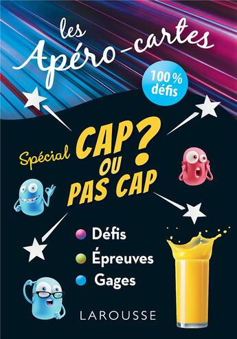 Couverture du livre « Apero-cartes, cap ou pas cap » de  aux éditions Larousse