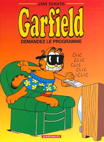 Couverture du livre « Garfield Tome 35 : demandez le programme » de Jim Davis aux éditions Dargaud