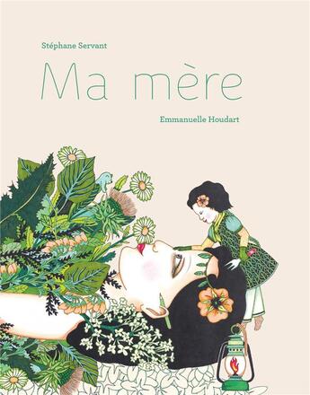 Couverture du livre « Ma mère » de Houdart Emmanuelle et Stephane Servant aux éditions Thierry Magnier