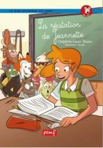 Couverture du livre « Les récitations de Jeannette » de Delphine Laure Thiri aux éditions Pemf