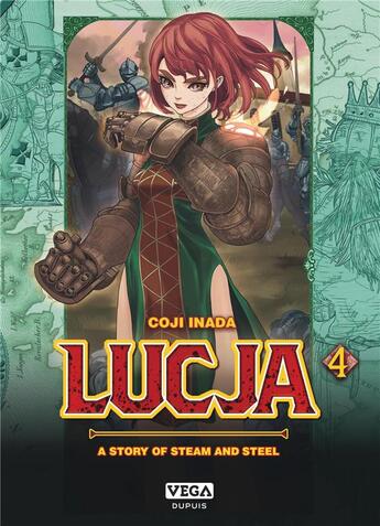 Couverture du livre « Lucja, a story of steam and steel Tome 4 » de Coji Inada aux éditions Vega Dupuis