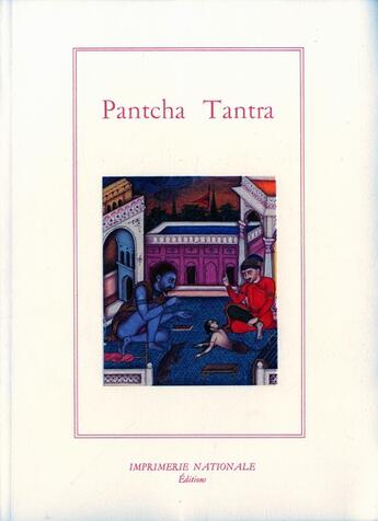 Couverture du livre « Pantcha tantra ou les cinq livres de fables indiennes » de Anonyme aux éditions Actes Sud