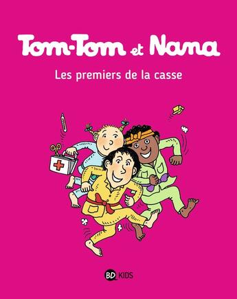 Couverture du livre « Tom-Tom et Nana Tome 10 : les premiers de la casse » de Bernadette Despres et Jacqueline Cohen aux éditions Bayard Jeunesse