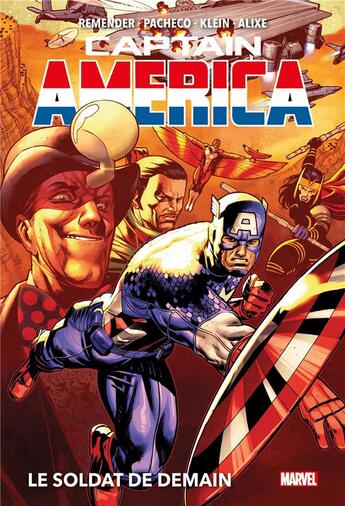 Couverture du livre « Captain America Tome 2 : le soldat de demain » de Remender/Pacheco aux éditions Panini