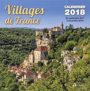 Couverture du livre « Villages de France (édition 2018) » de  aux éditions Artemis