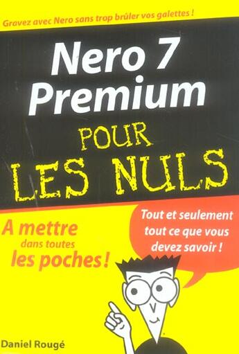 Couverture du livre « Nero 7 premium pour les nuls » de Daniel Rouge aux éditions First Interactive