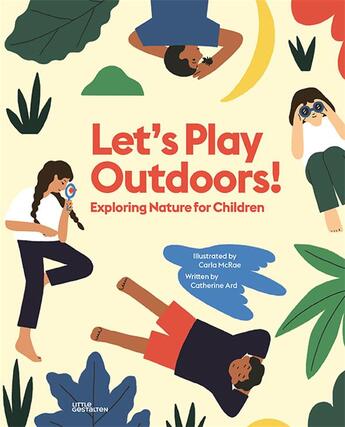 Couverture du livre « Let's play outdoors! exploring nature for children » de Catherine Ard aux éditions Dgv