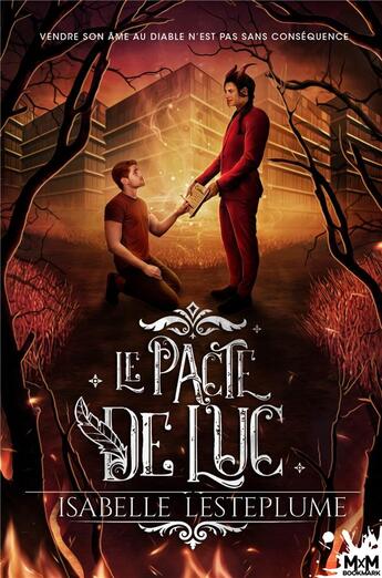 Couverture du livre « Le pacte de Luc » de Isabelle Lesteplume aux éditions Mxm Bookmark