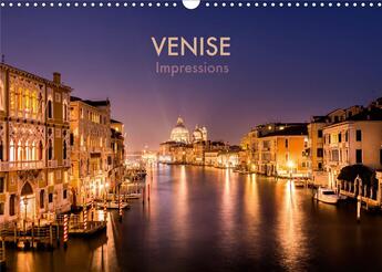 Couverture du livre « Venise Impressions (Calendrier mural 2020 DIN A3 horizontal) ; Voyage photographique à travers la romantique ville des lagunes. (Calendrier mensuel, 14 Pages ) » de Bianca Ressl aux éditions Calvendo